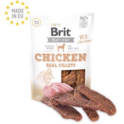 Brit Meaty Jerky Chicken Real Fillets Snackbar Med Kylling